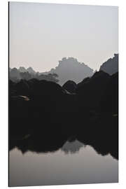 Aluminium print River in Hampi India