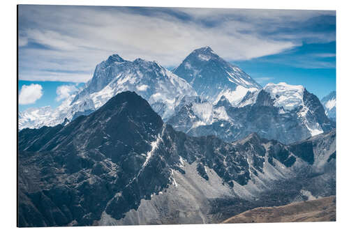 Aluminium print The Himalayas