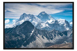 Gerahmter Kunstdruck Das Himalaya Gebirge