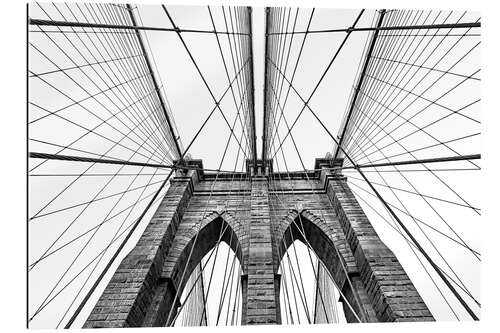 Tableau en plexi-alu Pont de Brooklyn 