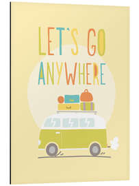 Magnettafel Reisen egal wohin