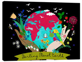 Canvas print Darling Planet Earth