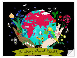 Naklejka na ścianę Darling Planet Earth