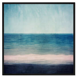 Gerahmter Kunstdruck Meereslandschaft