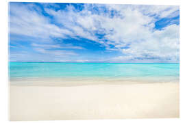 Akryylilasitaulu Crystal clear water on a beach in the South Pacific, Fiji islands