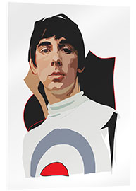 Acrylic print Keith Moon