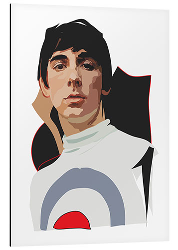 Tableau en aluminium Keith Moon