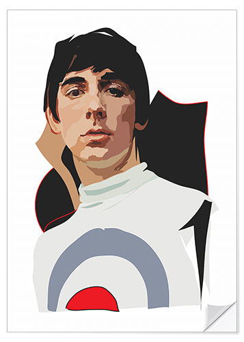 Wall sticker Keith Moon