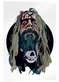 Acrylglasbild Rob Zombie