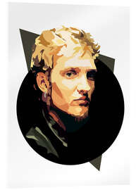 Acrylglasbild Layne Staley