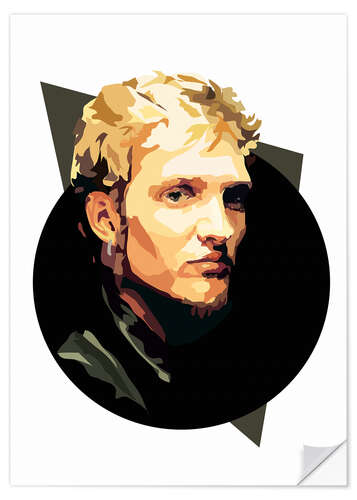 Wall sticker Layne Staley