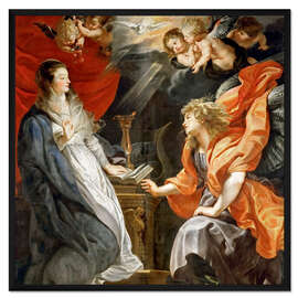 Gerahmter Kunstdruck Verkündigung an Maria