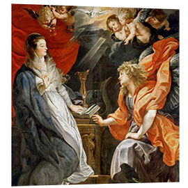 Foam board print Annunciation to Mary