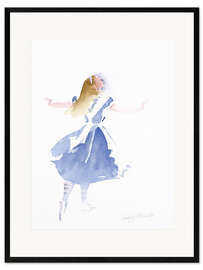 Framed art print Alice in Wonderland