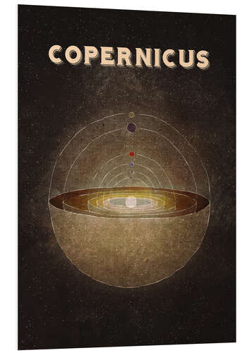 Tableau en PVC Copernicus