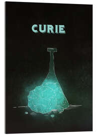 Akrylglastavla Marie Curie