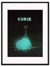 Gerahmter Kunstdruck Marie Curie