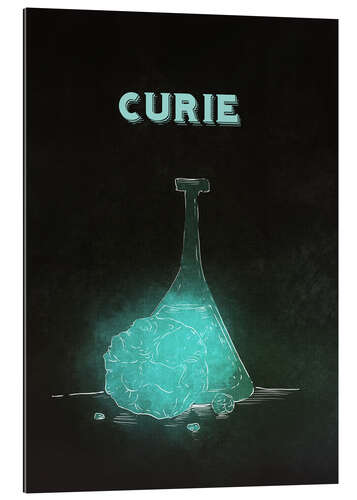 Tableau en plexi-alu Marie Curie