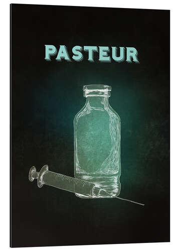 Tableau en aluminium Pasteur