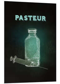 Tableau en PVC Pasteur