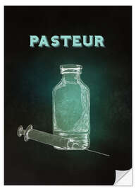 Wall sticker Pasteur