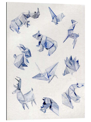 Gallery print Origami animals