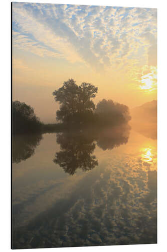 Aluminium print Sun Cloud Mix