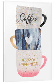 Magnettafel A cup of happiness