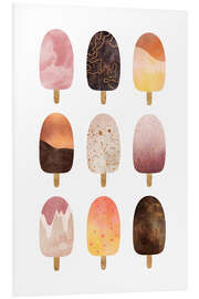 Foam board print Pretty Popsicles