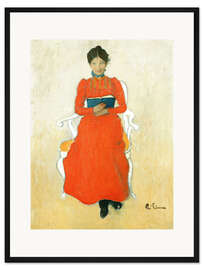 Gerahmter Kunstdruck Dora Lamm