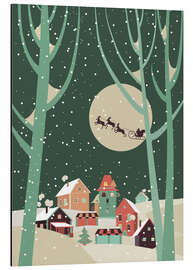 Magnettafel Weihnachtsnacht