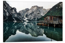 Magnettafel Lago di Braies - Pragser  Wildsee