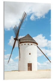 Gallery print White windmill, Consuegra, Spain