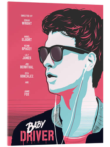 Acrylglas print Baby Driver