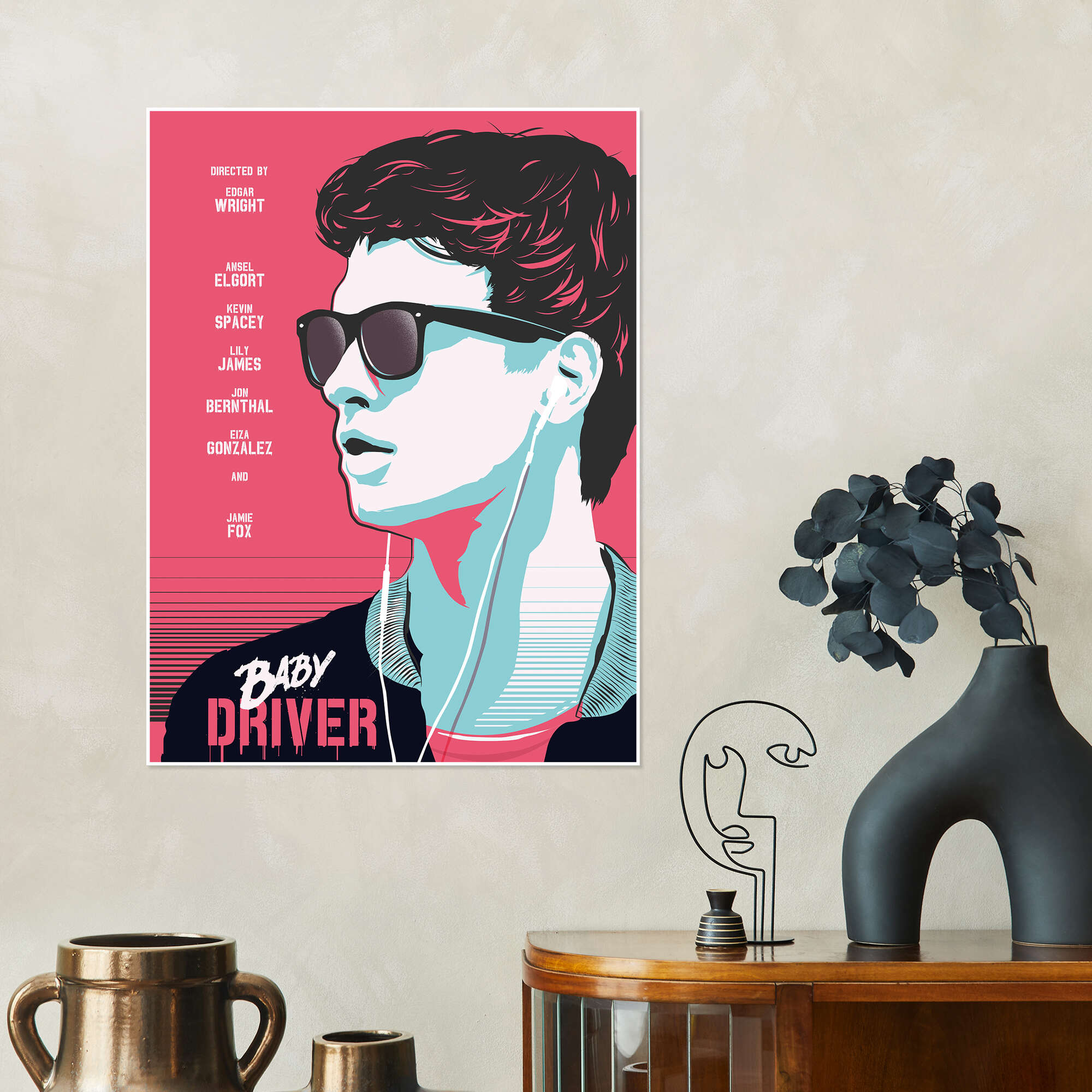 Baby Driver print by Golden Planet Prints | Posterlounge