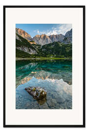 Gerahmter Kunstdruck Klares Wasser