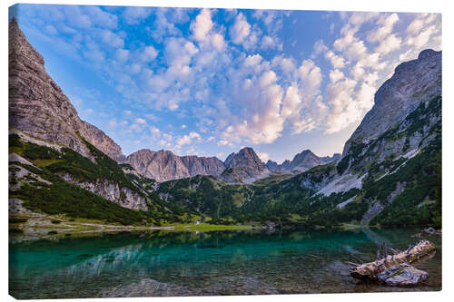 Canvas print Seebensee