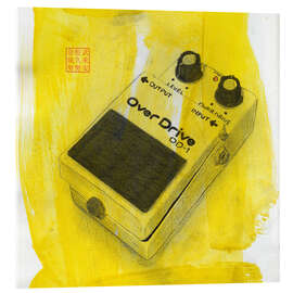Tableau en verre acrylique Effect Pedal - Bryan James