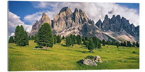 Gallery Print Sommer in den Dolomiten