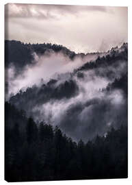 Canvas print Smoky mountains