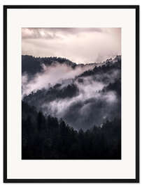 Gerahmter Kunstdruck  Smoky Mountains 
