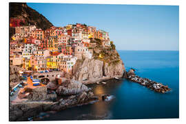 Magnettafel Nacht in Manarola, Cinque Terre, Italien