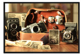 Gerahmter Kunstdruck Zeitreise