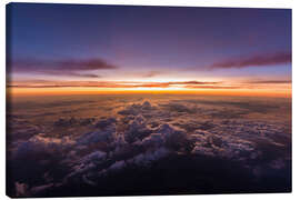 Canvas print Firesky