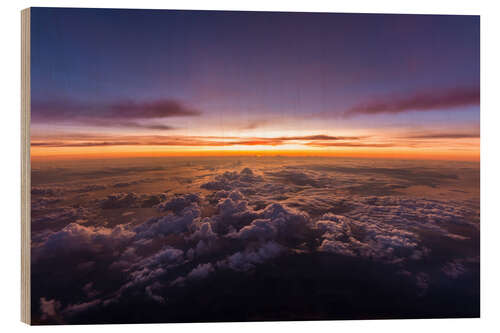 Quadro de madeira Firesky