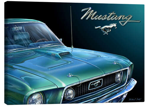 Leinwandbild 1969 MUSTANG