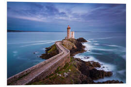 Foam board print Brittany Lighthouse