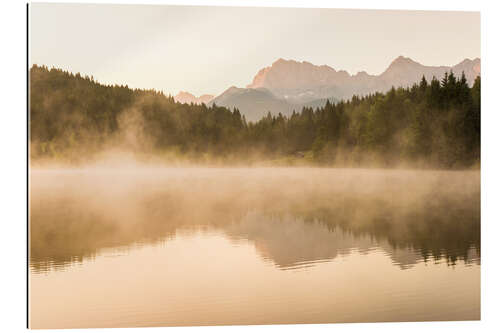 Gallery print Summer morning at Geroldsee