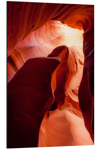 Aluminiumtavla Formation in Canyon X slot canyon, Page, Arizona, USA