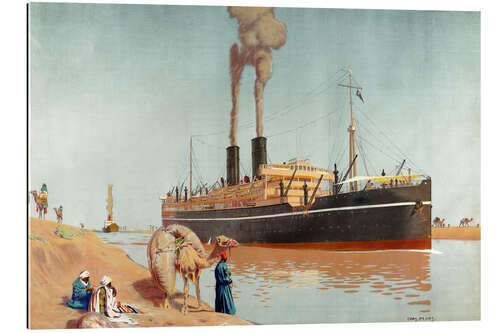 Gallery print Suez canal